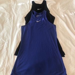 Nike racer back golf tank
